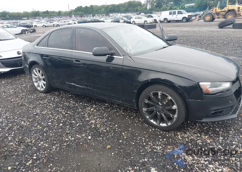 2013 Audi A4 2.0T Premium z USA, uszkodzony, nr VIN WAUFFAFL8DN007008